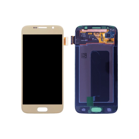 Touch+Display Samsung Galaxy S6/G920F Service Pack Dourado